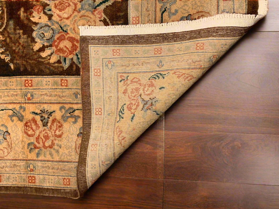 Sultanabad 100% wool Hand Made Rug - size 9" x 12"  (P)