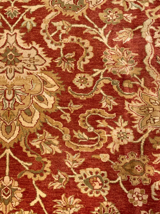 Sultanabad 100% wool Hand Made Rug - size 9" x 12"  (P)