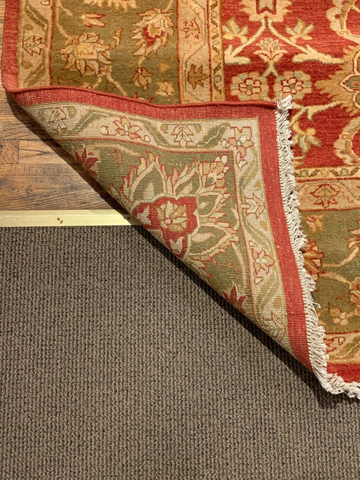 Sultanabad 100% wool Hand Made Rug - size 9" x 12"  (P)