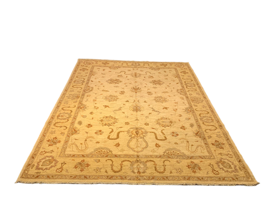 Hand-Knotted Sultanabad Vegetable-Dyed Wool Rug, 8' 11" x 12' 2"  (K)