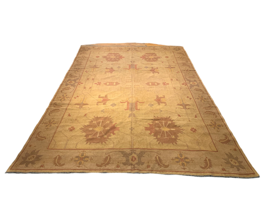 Afghan Kilim Handwoven flatweave Rug - Size 9' 8" x 14' 3"