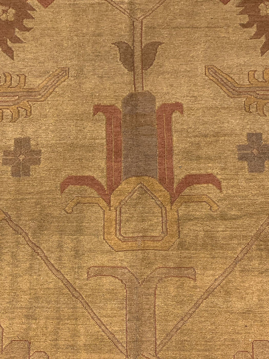 Afghan Kilim Handwoven flatweave Rug - Size 9' 8" x 14' 3"