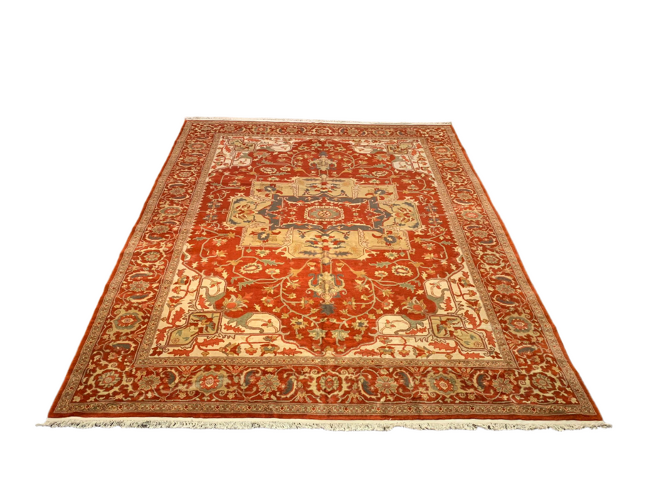 Sultanabad 100% wool Hand Made Rug - size 8' 10" x 11' 10"  (P)