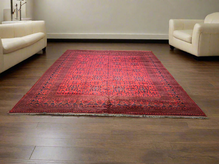 Sultanabad 100% wool Hand Made Rug - size 10' 1" x 12' 9"  (P)