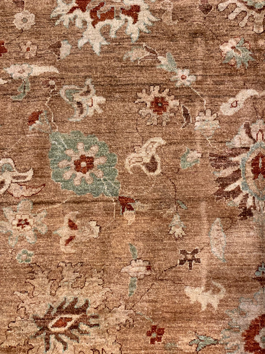 Hand-Knotted Sultanabad Vegetable-Dyed Wool Rug, 8' 11" x 11' 11"  (K)
