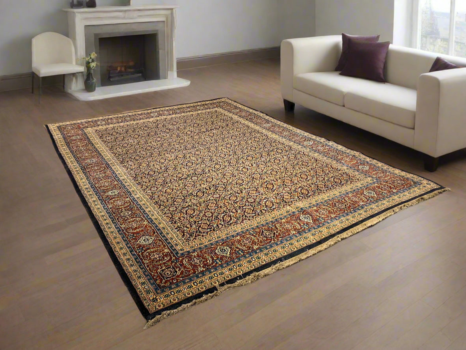 Sultanabad 100% wool Hand Made Rug - size 8' 10" x 12"  (P)