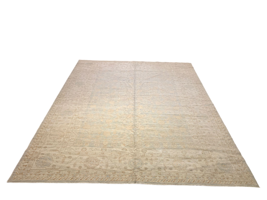 Hand-Knotted Sultanabad Vegetable-Dyed Wool Rug,  9' 11" x 12' 5"  (K)