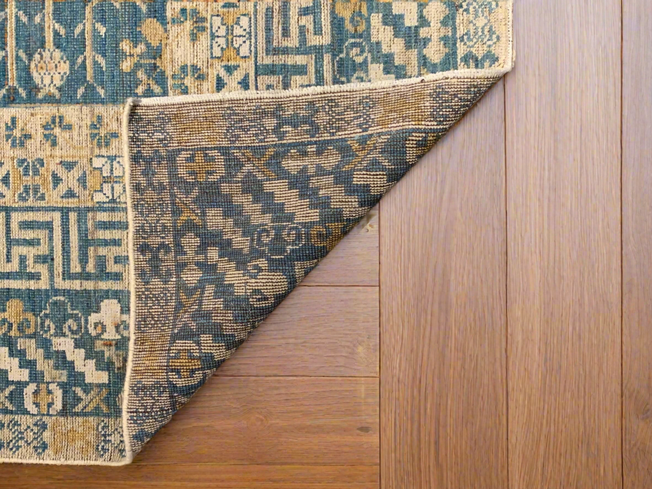 Khotan Pomegranate design Oriental Rug, size 9' 6"  11' 7"  (D)