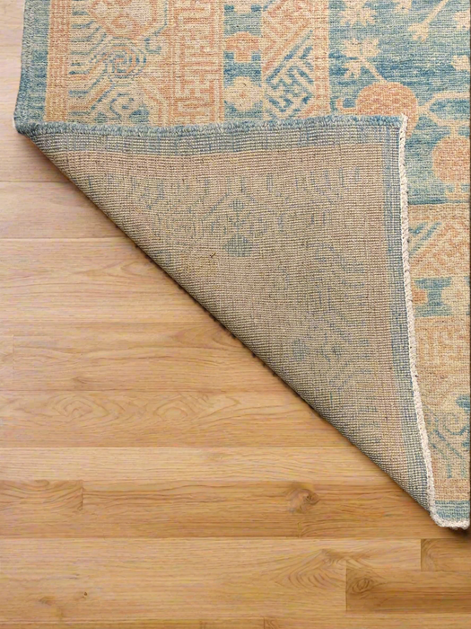 Khotan Pomegranate design Oriental Rug, size 9' 3" x 11' 9"  (D)