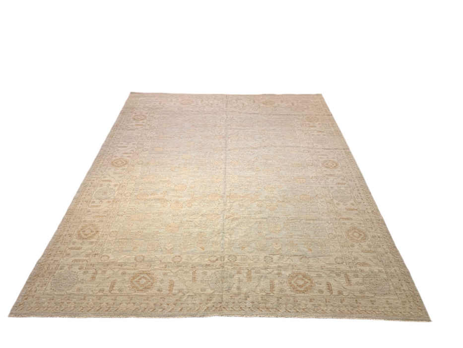 Hand-Knotted Sultanabad Vegetable-Dyed Wool Rug, 10' 3" x 12' 10"  (K)