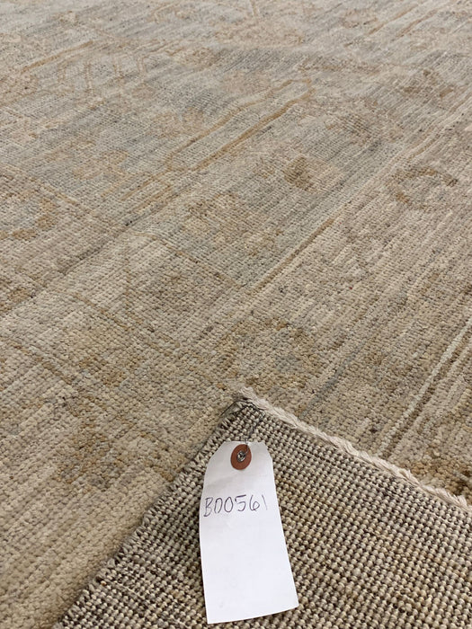 Hand-Knotted Sultanabad Vegetable-Dyed Wool Rug, 10' 3" x 12' 10"  (K)