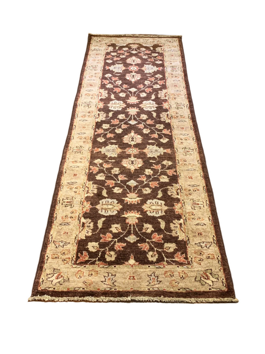 Hand-Knotted Sultanabad Vegetable-Dyed Wool Rug, 2' 7" x 8' 1"  (K)