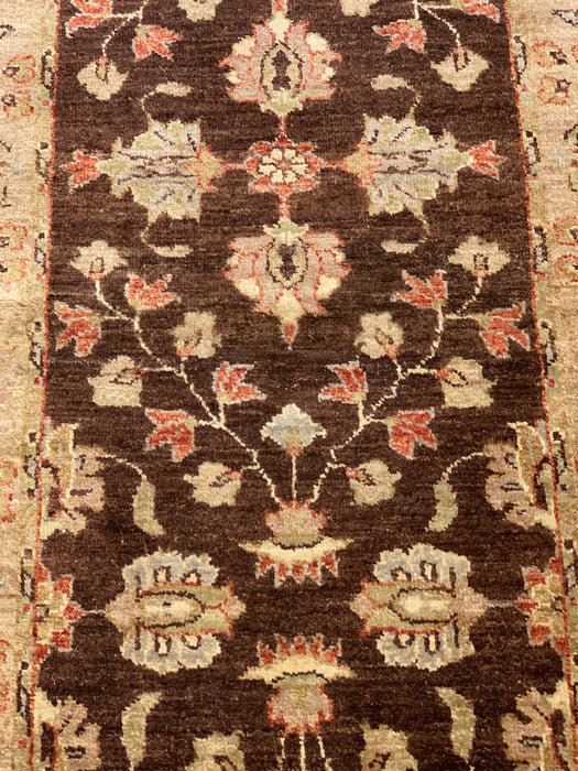Hand-Knotted Sultanabad Vegetable-Dyed Wool Rug, 2' 7" x 8' 1"  (K)