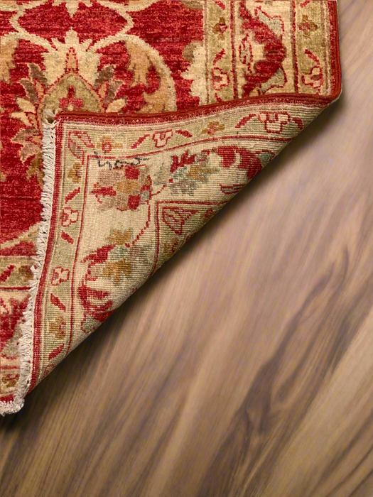 Hand-Knotted Sultanabad Vegetable-Dyed Wool Rug, 2' 8" x 8' 10" (K)