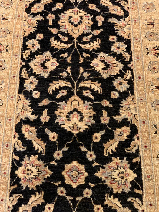 Hand-Knotted Sultanabad Vegetable-Dyed Wool Rug, 2' 9" x 9' 4"   (K)