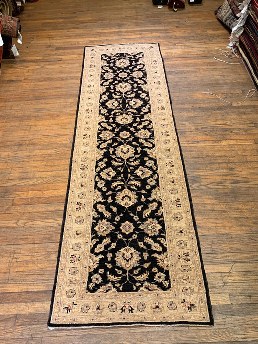 Hand-Knotted Sultanabad Vegetable-Dyed Wool Rug, 2' 9" x 9' 4"   (K)