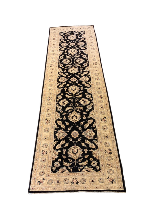 Hand-Knotted Sultanabad Vegetable-Dyed Wool Rug, 2' 9" x 9' 4"   (K)