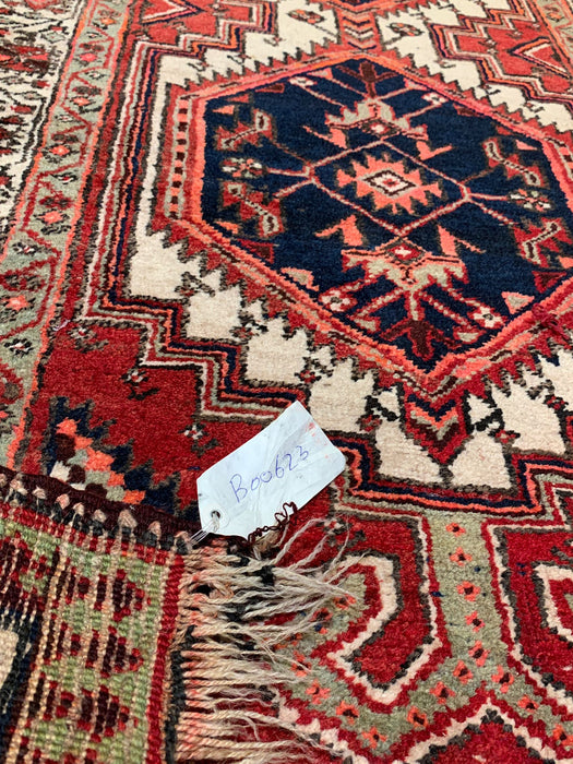 Timeless Beauty, Woven by Hand. Antique Bidjar Persian Rug, size 2' 11" x 10' 5"