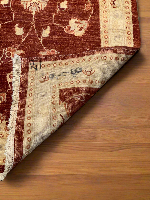 Hand-Knotted Sultanabad Vegetable-Dyed Wool Rug, 2' 7" x 10' 3"  (K)