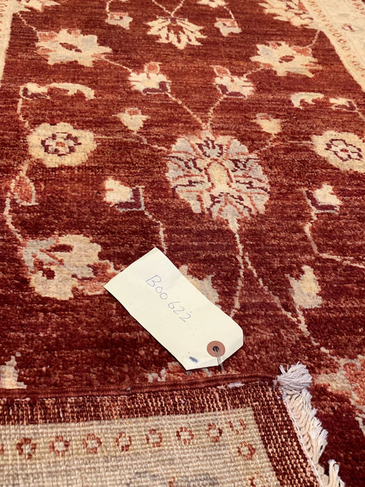 Hand-Knotted Sultanabad Vegetable-Dyed Wool Rug, 2' 7" x 10' 3"  (K)