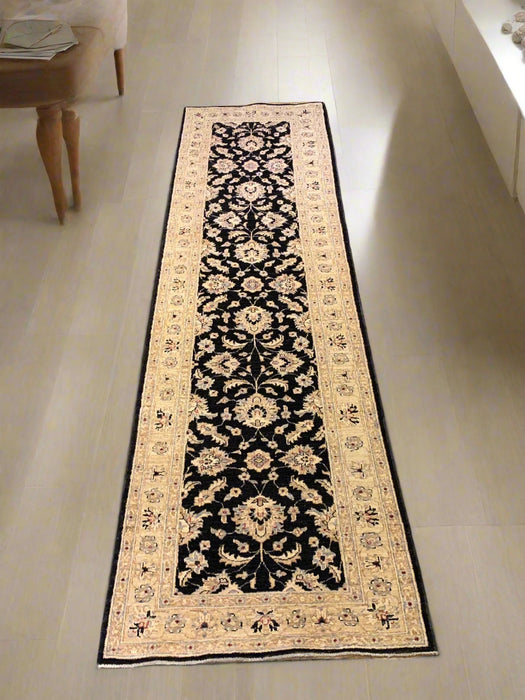 Hand-Knotted Sultanabad Vegetable-Dyed Wool Rug, 2' 7" x 9' 8"  (K)