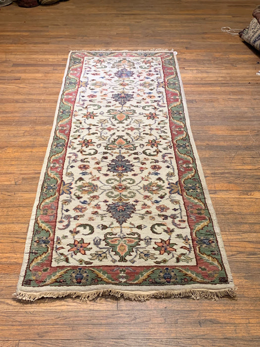 Sultanabad 100% wool Hand Made Rug - size 2" x  8" (P)