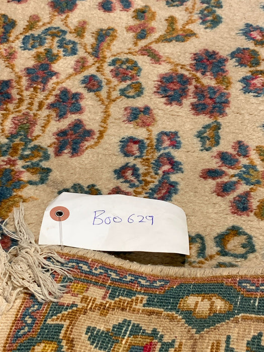 Timeless Beauty, Woven by Hand. Antique Persian Kirman Rug, size 2' 5" x 7' 11"