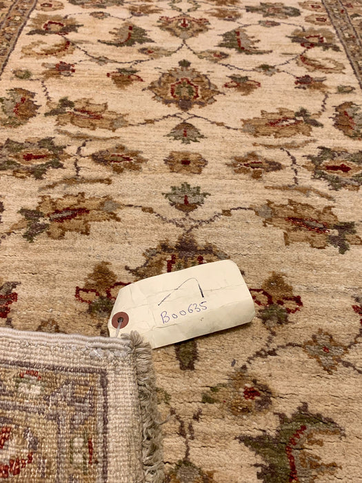Hand-Knotted Sultanabad Vegetable-Dyed Wool Rug, 2' 8" x 8' 7"  (K)