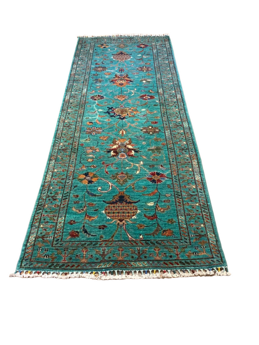Hand-Knotted Sultanabad Vegetable-Dyed Wool Rug, 2' 9"x 8' 8"  (K)