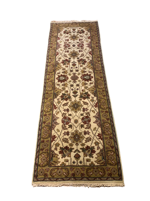 Sultanabad 100% wool Hand Made Rug - size 2' 6" x 8" (P)
