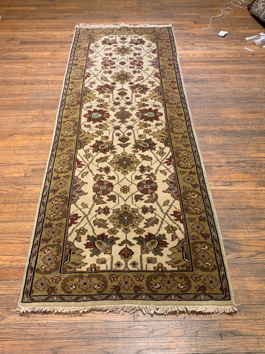 Sultanabad 100% wool Hand Made Rug - size 2' 6" x 8" (P)