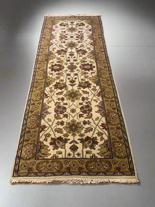 Sultanabad 100% wool Hand Made Rug - size 2' 6" x 8" (P)