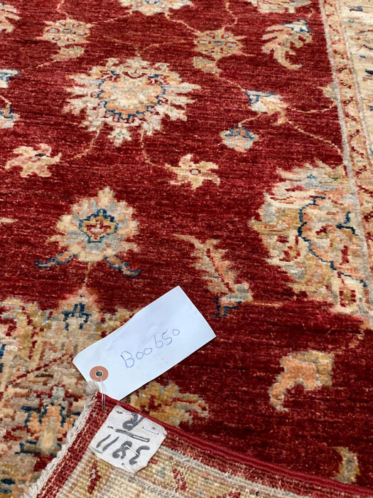 Hand-Knotted Sultanabad Vegetable-Dyed Wool Rug, 2' 10" x 8' 8" (K)