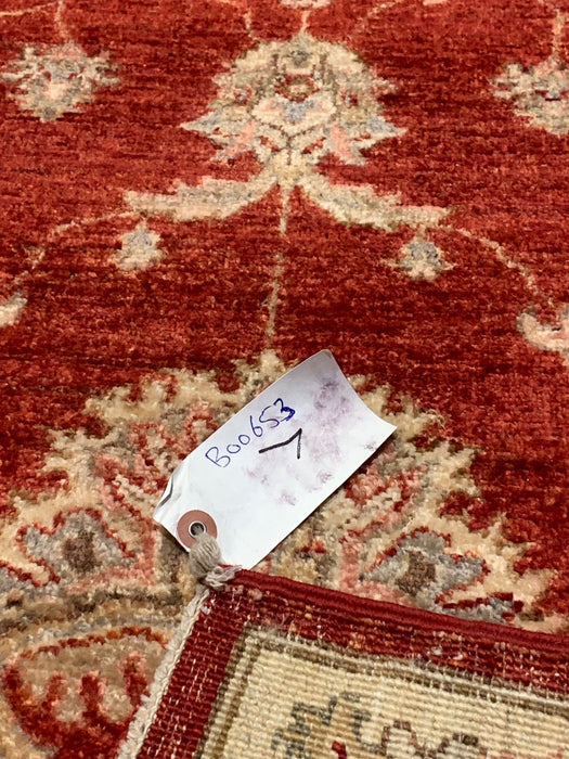 Hand-Knotted Sultanabad Vegetable-Dyed Wool Rug, 2' 6" x 6' 10"  (K)