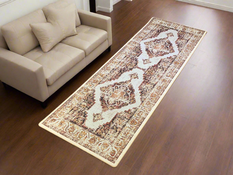 Persian-Inspired. Modern Defined. Turkish Made Rug, 2' x 5' 10" (O)