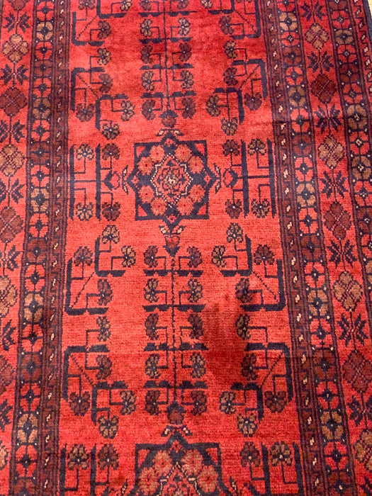 Terkaman Tribal Afghan Oriental Rug, 2' 7" x 6' 8" (C)