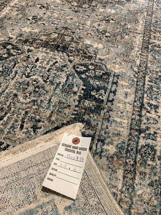 Persian-Inspired. Modern Defined. Turkish Made Rug, 2' 2" x 6' (O)