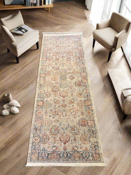 Persian-Inspired. Modern Defined. Turkish Made Rug, size 2' 6" x 7' 10"