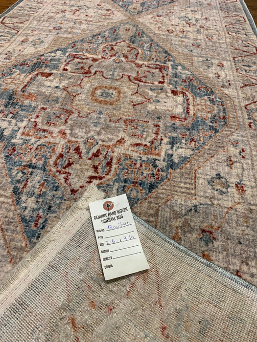 Persian-Inspired. Modern Defined. Turkish Made Rug, size 2' 6"x 7' 10"