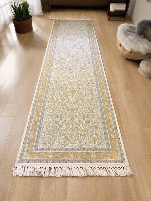 Persian-Inspired. Modern Defined. Turkish Made Rug, size 3' 3" x 13"