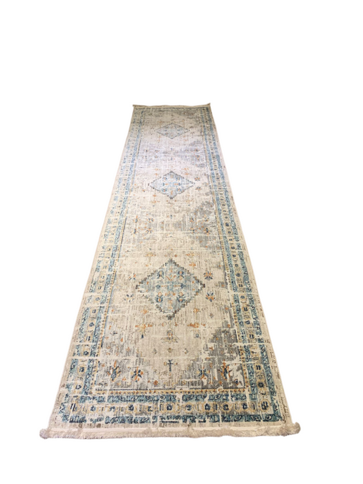 Persian-Inspired. Modern Defined. Turkish Made Rug, size 3' 2"x 12' 10"