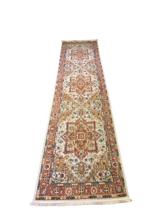 Persian-Inspired. Modern Defined. Turkish Made Rug, size 3' 2" x 13' 1"