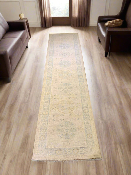 Khotan Pomegranate design Oriental Rug, size 2' 10" x 11' 8" (D)