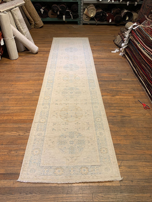 Khotan Pomegranate design Oriental Rug, size 2' 10" x 11' 8" (D)