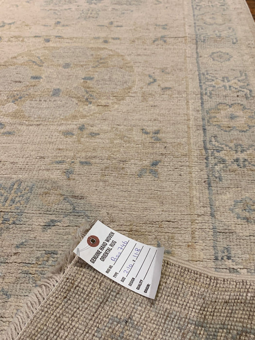 Khotan Pomegranate design Oriental Rug, size 2' 10" x 11' 8" (D)