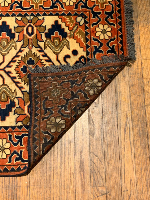 Terkaman Tribal Afghan Oriental Rug, size 2' 9" x 4' 3" (Q)