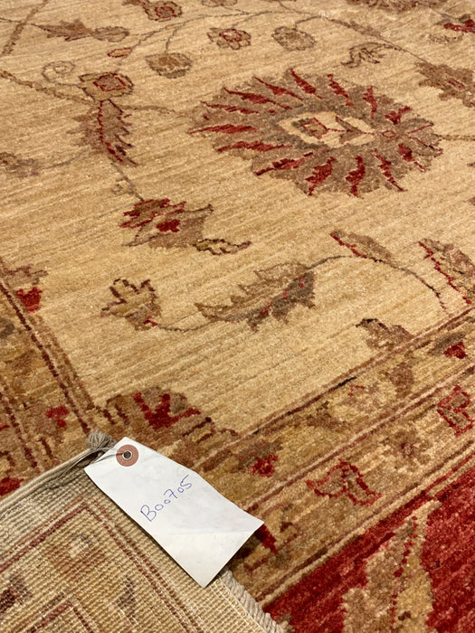 Hand-Knotted Sultanabad Vegetable-Dyed Wool Rug, 7' 11" x 10' 4" (K)