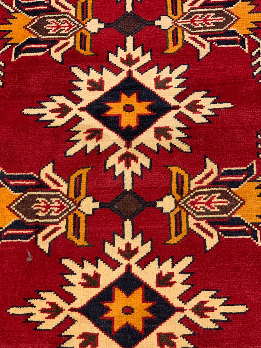 Terkaman Tribal Afghan Oriental Rug, size 2' 10" x 4' 4" (Q)