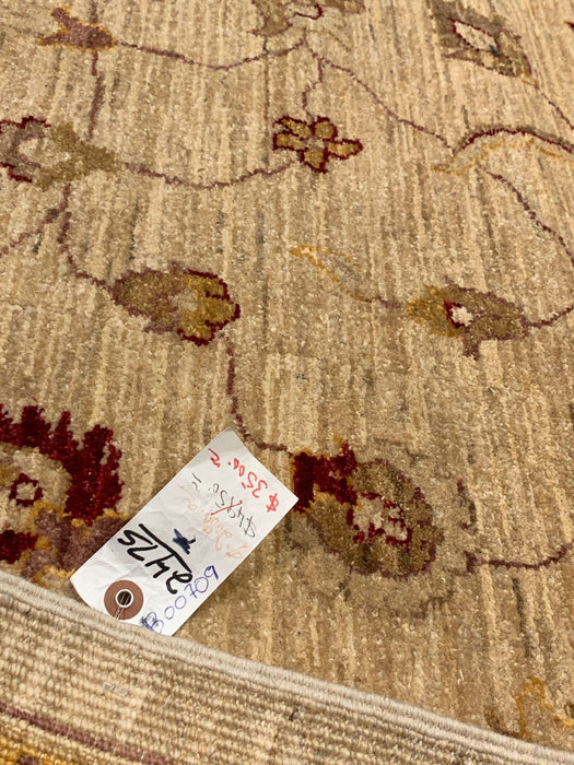 Hand-Knotted Sultanabad Vegetable-Dyed Wool Rug, 8' x 10' (K)