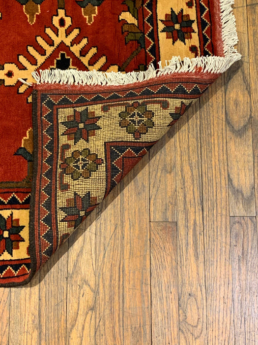 Terkaman Tribal Afghan Oriental Rug, size, 2' 10" x 10' 4"(Q)